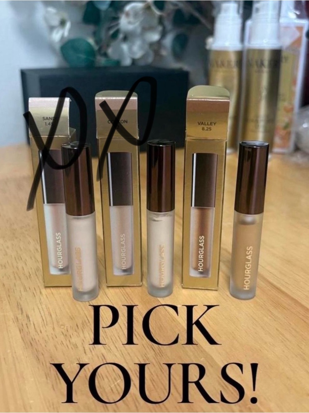 Hourglass Vanish Airbrush Concealer MINI 0.04oz, PICK YOURS! BNIB, AUTHENTIC,NEW